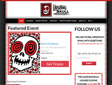 Tablet Screenshot of laughingskulllounge.com